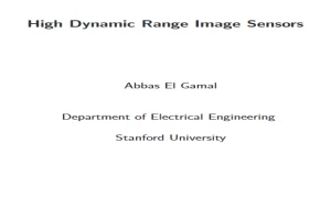 High Dynamic Range Image Sensors